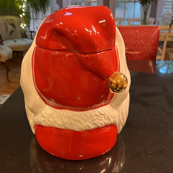 Santa Claus Cookie Jar - Department 56 - Picture 5 of 11